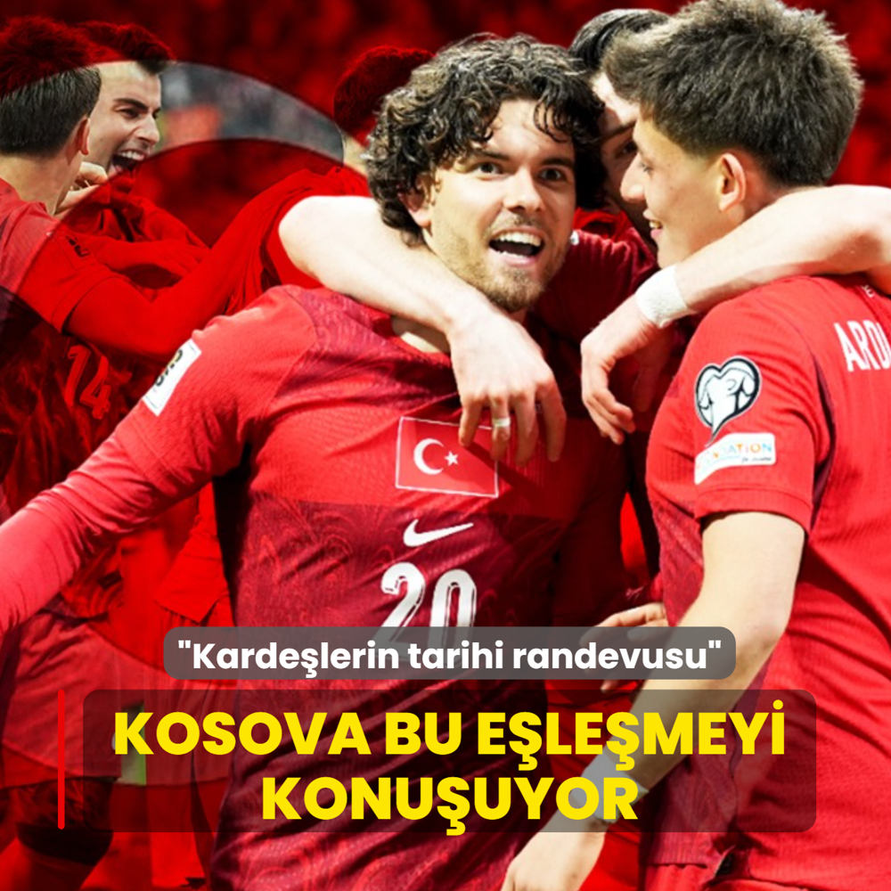 Kosova-Türkiye eşleşmesini aynı yerden gördüler! ‘Kardeşlerin tarihi randevusu‘