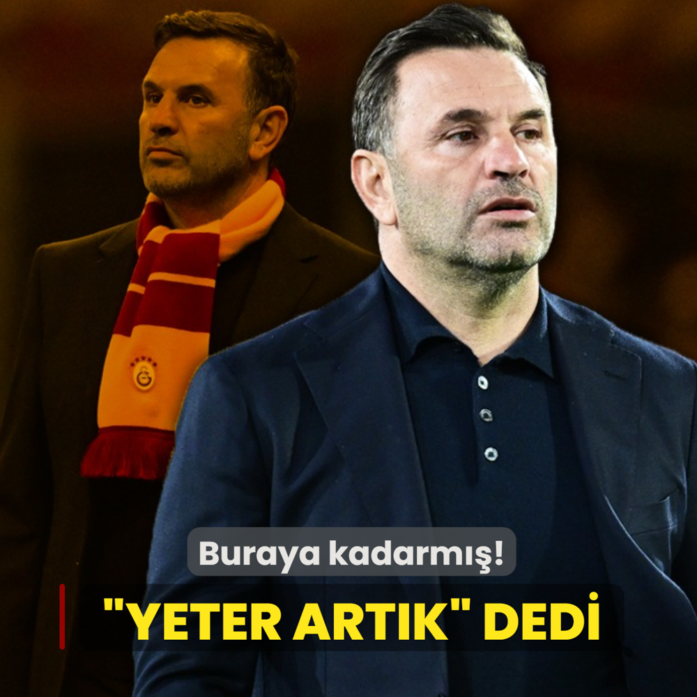 Okan Buruk �Yeter art�k� dedi! Galatasaray'da buraya kadarm��: Bavullar topland�