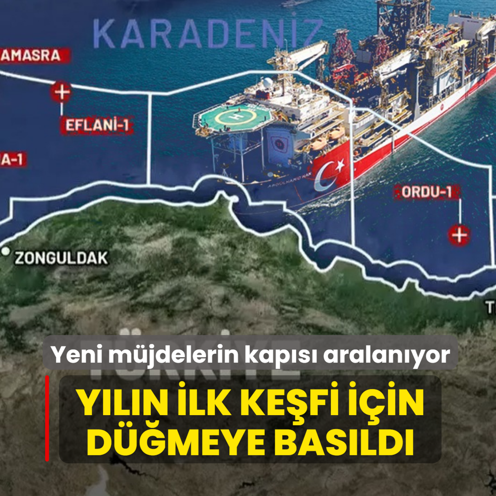 Yeni m�jdelerin kap�s� aralan�yor! Y�l�n ilk ke�fi i�in d��meye bas�ld�