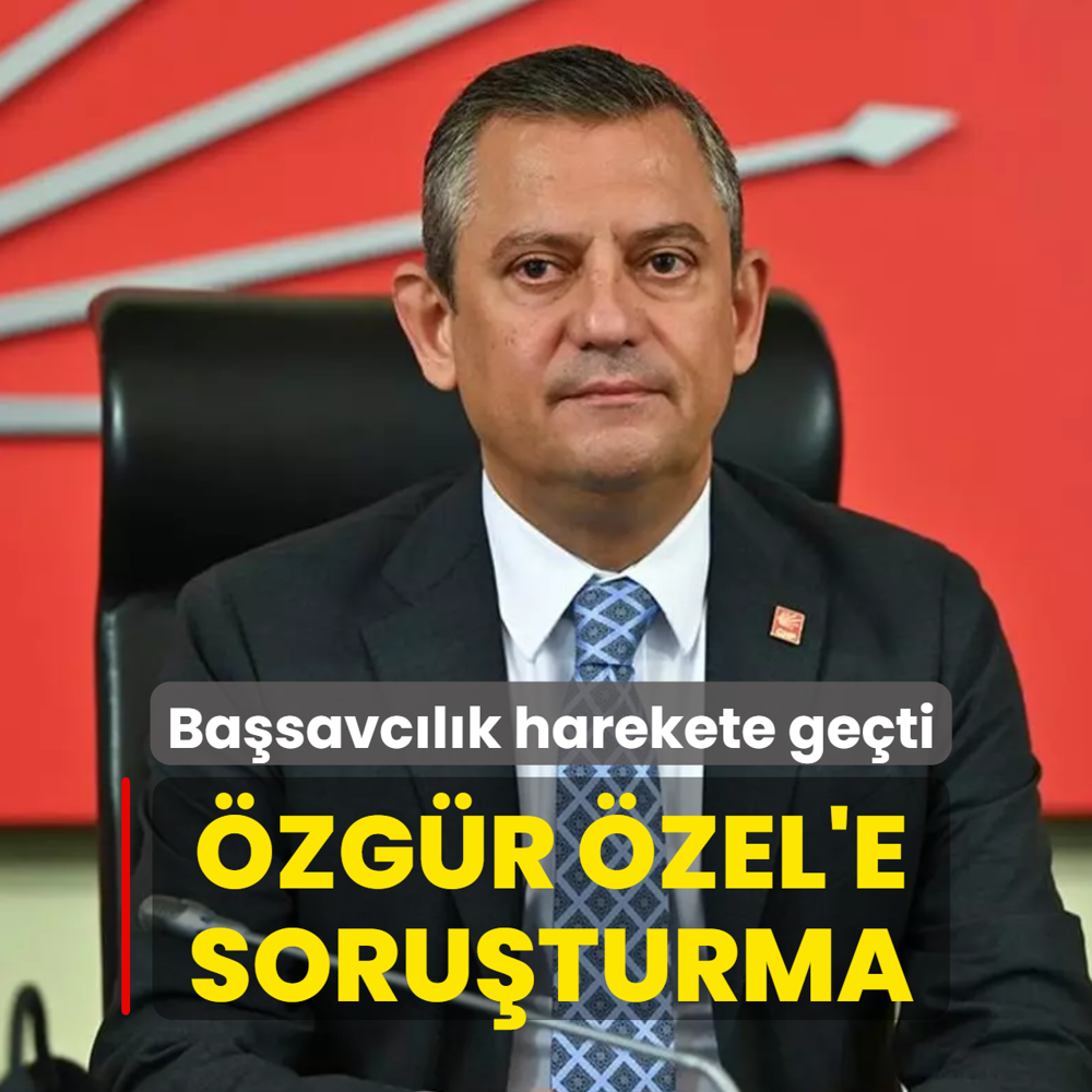 Ba�savc�l�k harekete ge�ti! �zg�r �zel'e mitingdeki konu�mas� nedeniyle soru�turma