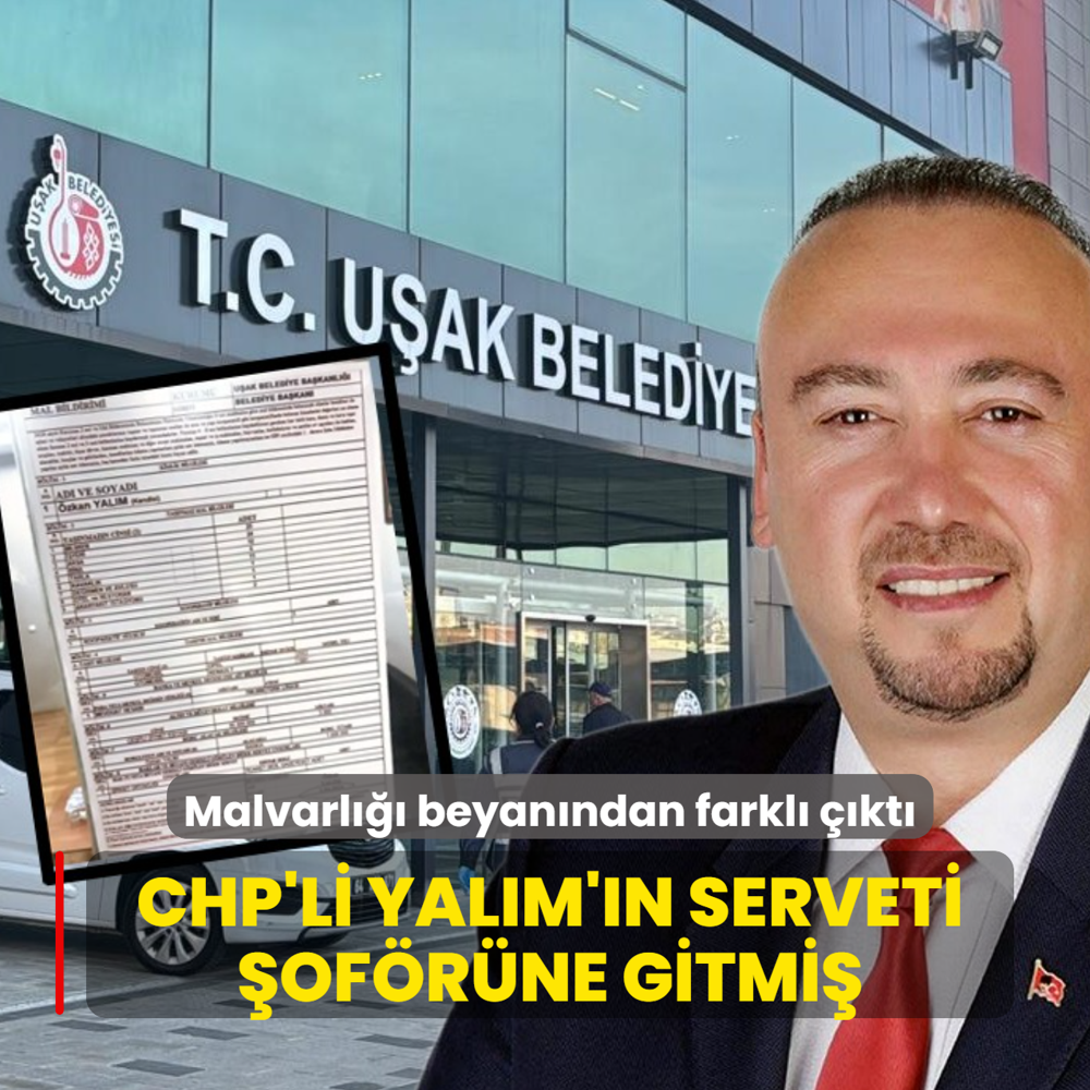 CHP'li Ba�kan'�n serveti �of�r�ne gitmi�!