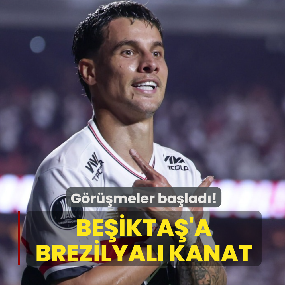 G�r��meler ba�lad�! Be�ikta�'a Brezilyal� kanat