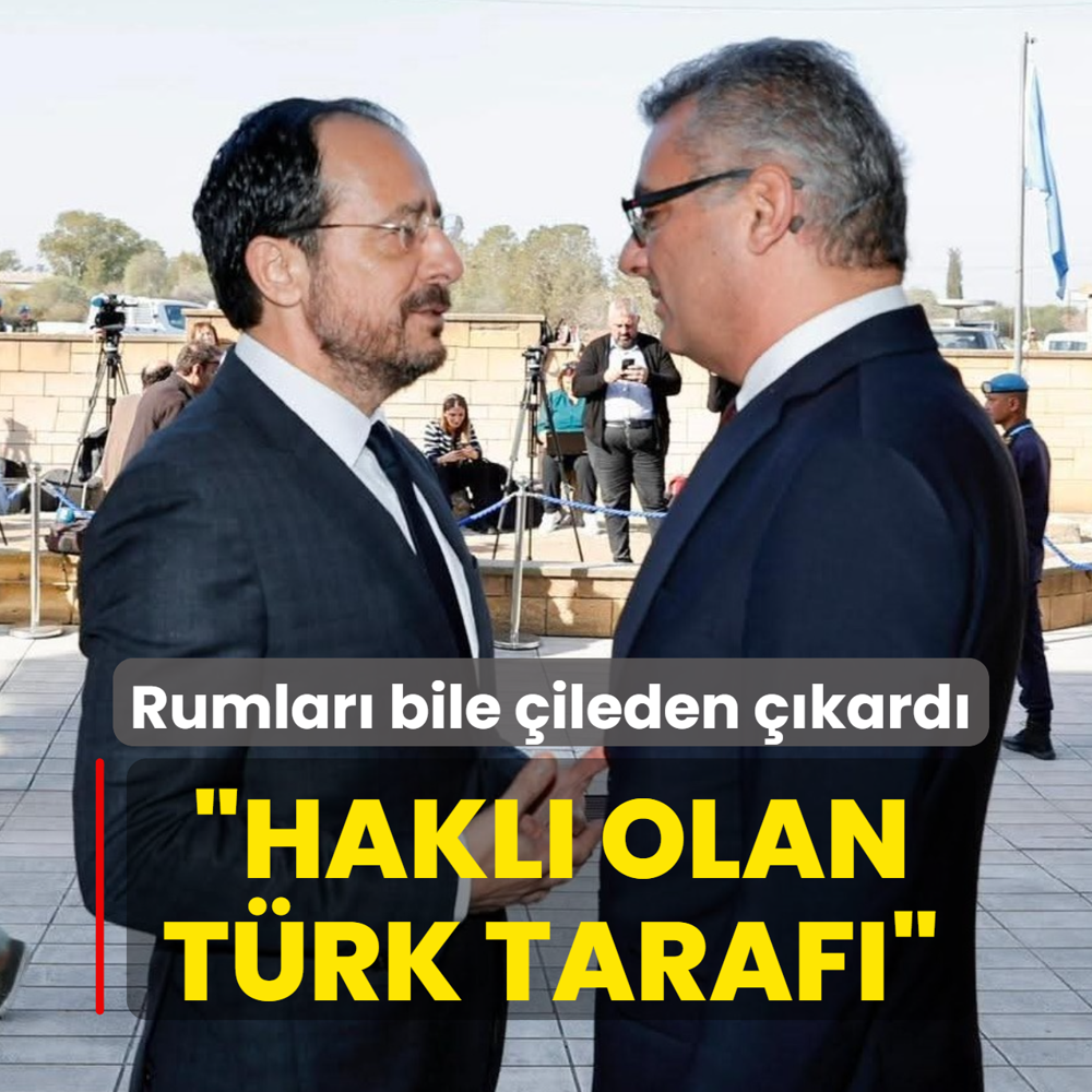 Hristodulidis Rumlar� bile �ileden ��kard�: Hakl� olan T�rk taraf�