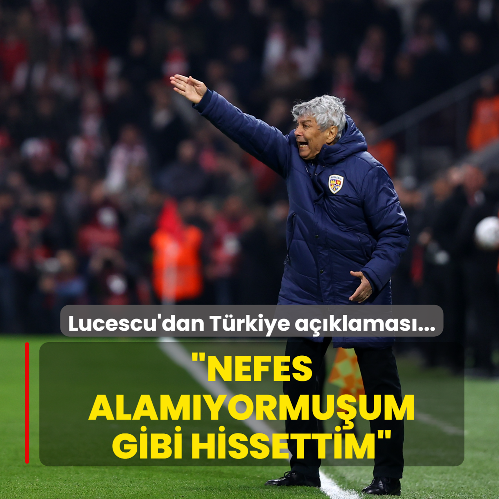 Lucescu'dan T�rkiye a��klamas�... �Nefes alam�yormu�um gibi hissettim�
