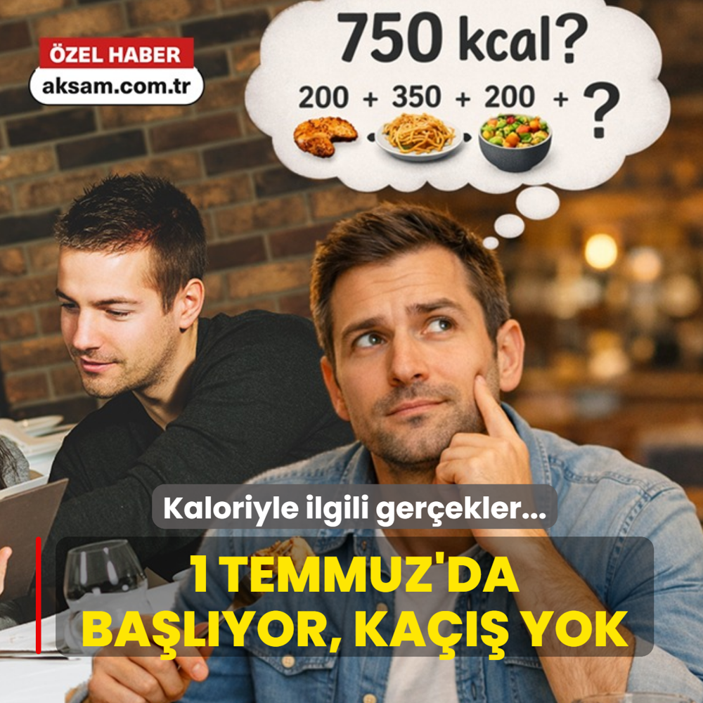 Men�lere 1 Temmuz s�n�r�: Kaloriden ka��� yok! Sadece 2 mandalina 1 kilo mu ald�r�yor? Uzman� a��klad�