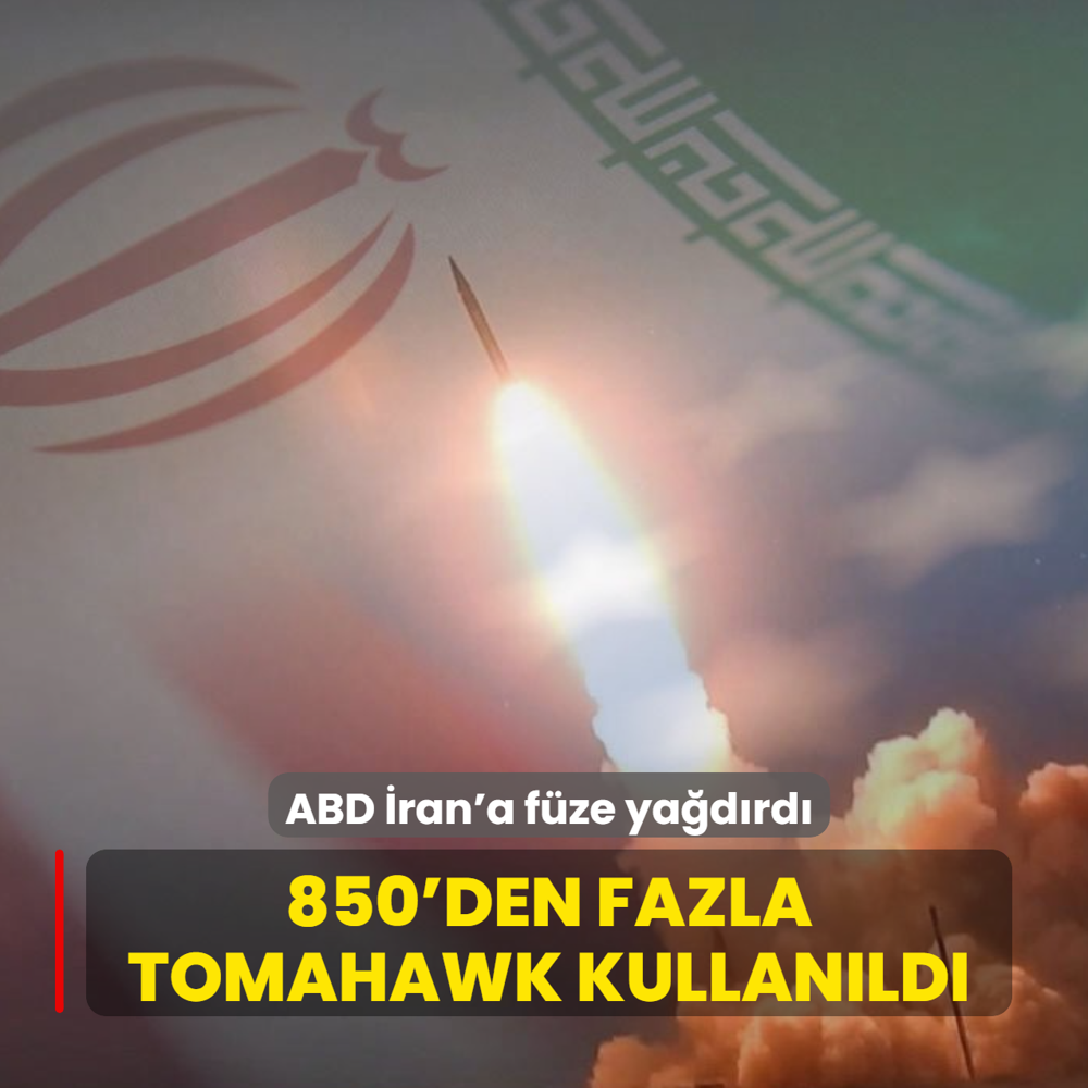 ABD �ran'a f�ze ya�d�rd�: 850'den fazla Tomahawk kullan�ld�