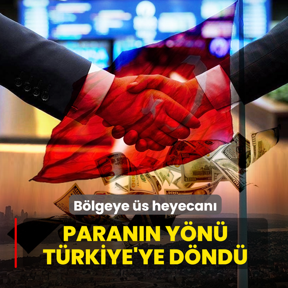 B�lgeye �s heyecan�... Paran�n y�n� T�rkiye'ye d�nd�