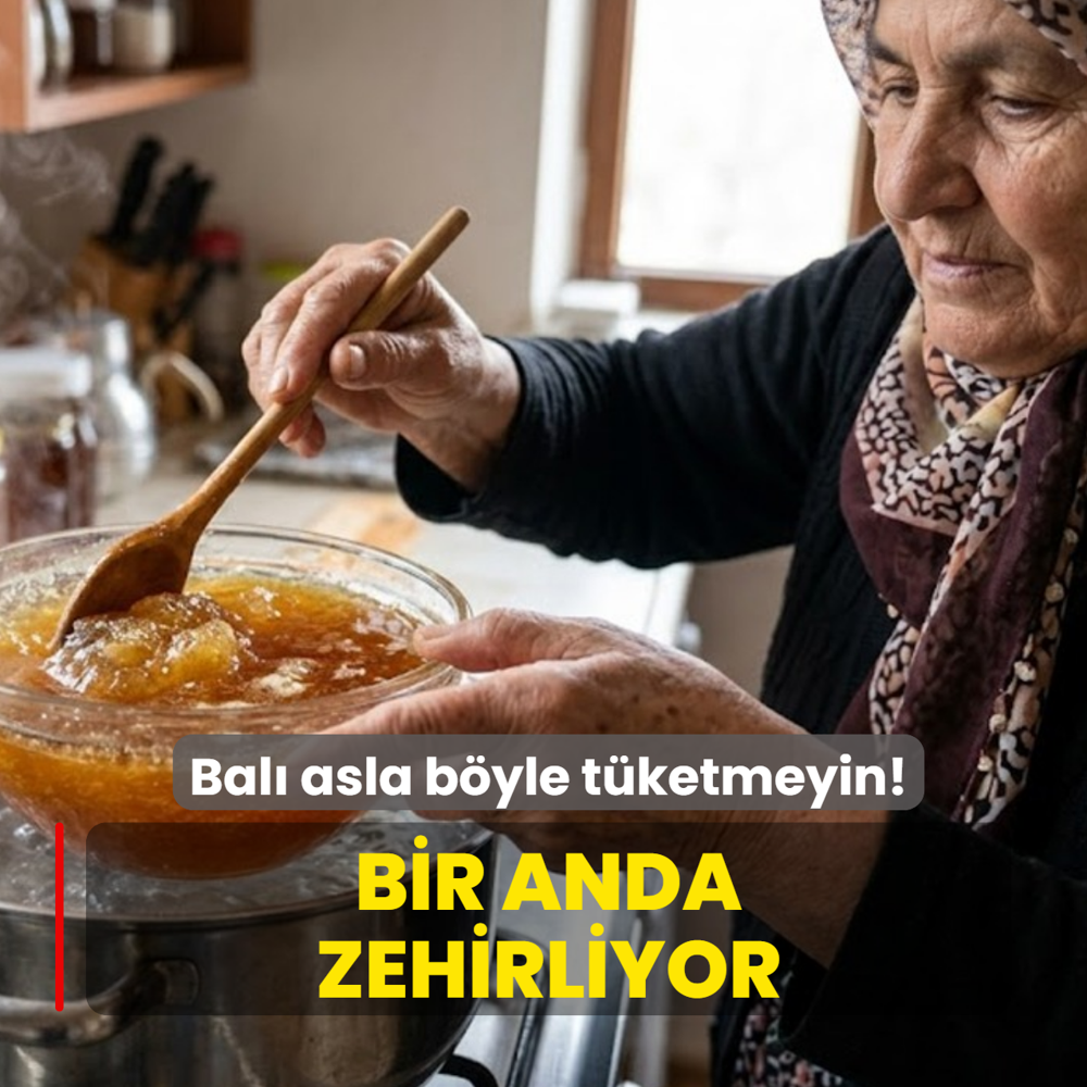 Bal� asla b�yle t�ketmeyin! Bir anda toksik maddeye d�n���yor, zehirliyor