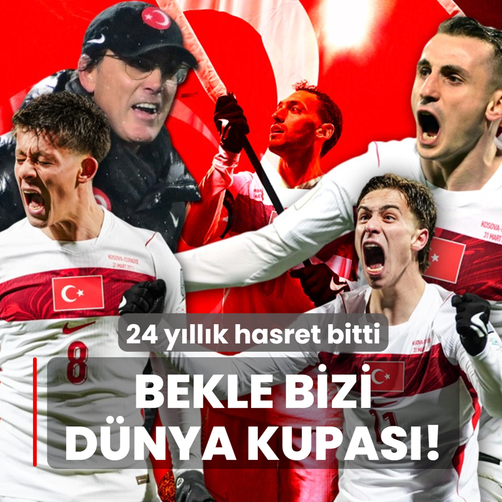 Bekle bizi D�nya Kupas�! 24 y�ll�k hasret bitti