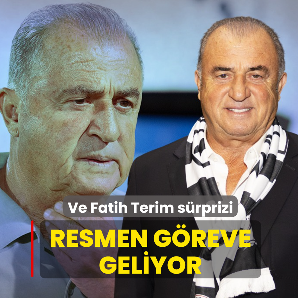 Ve Fatih Terim s�rprizi! Yeni tak�m�n� duyurdular