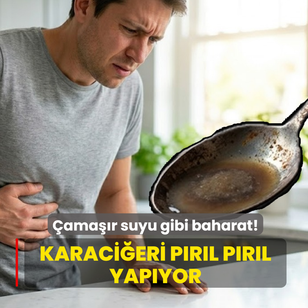 1 ka��kl�k karaci�er ilac�! �ama��r suyu gibi baharat karaci�eri p�r�l p�r�l yap�yor