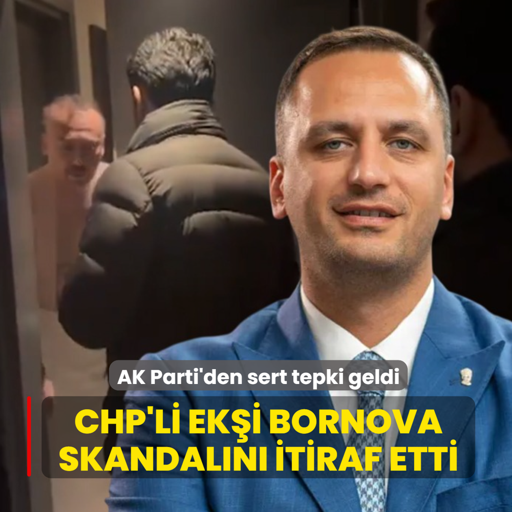 CHP'li �mer Ek�i skandal� itiraf etti... AK Parti'den sert tepki: Hangi birini cebinizden �deyeceksiniz?