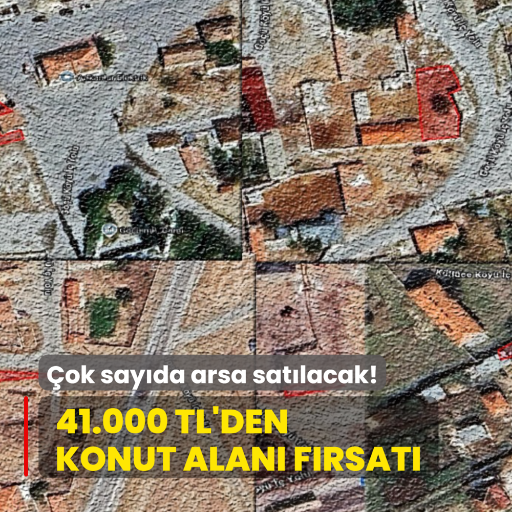 Milli Emlak duyurdu: 41.000 TL'den konut alan� f�rsat�! �ok say�da arsa sat�lacak