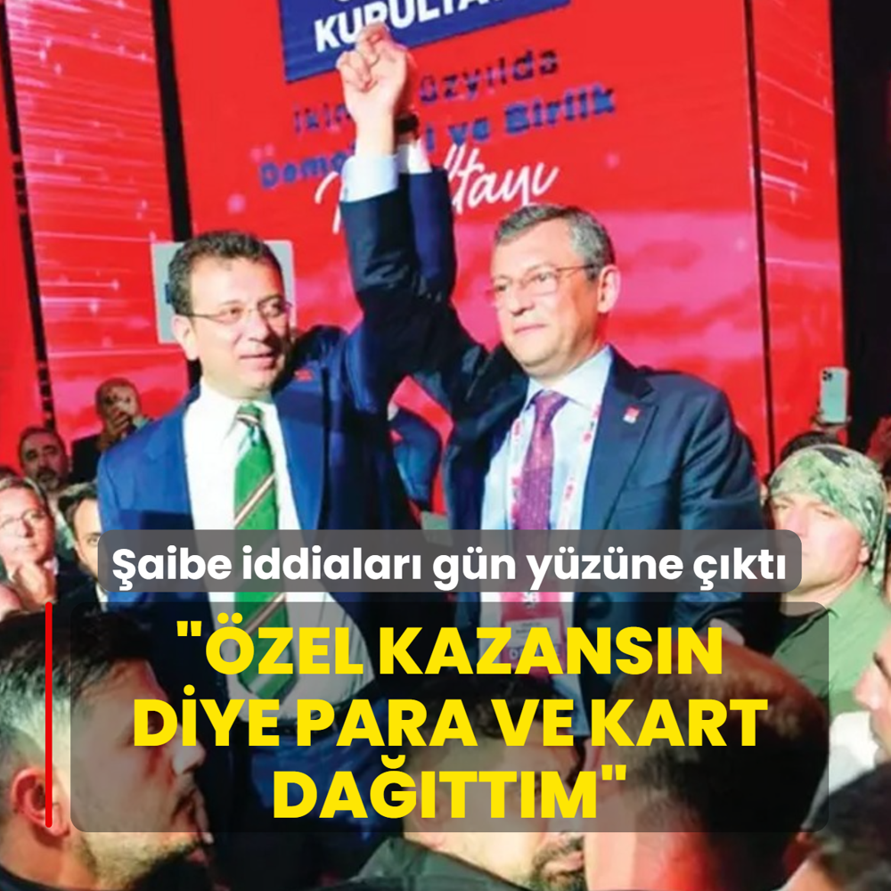 �zel kazans�n diye para ve kart da��tt�m