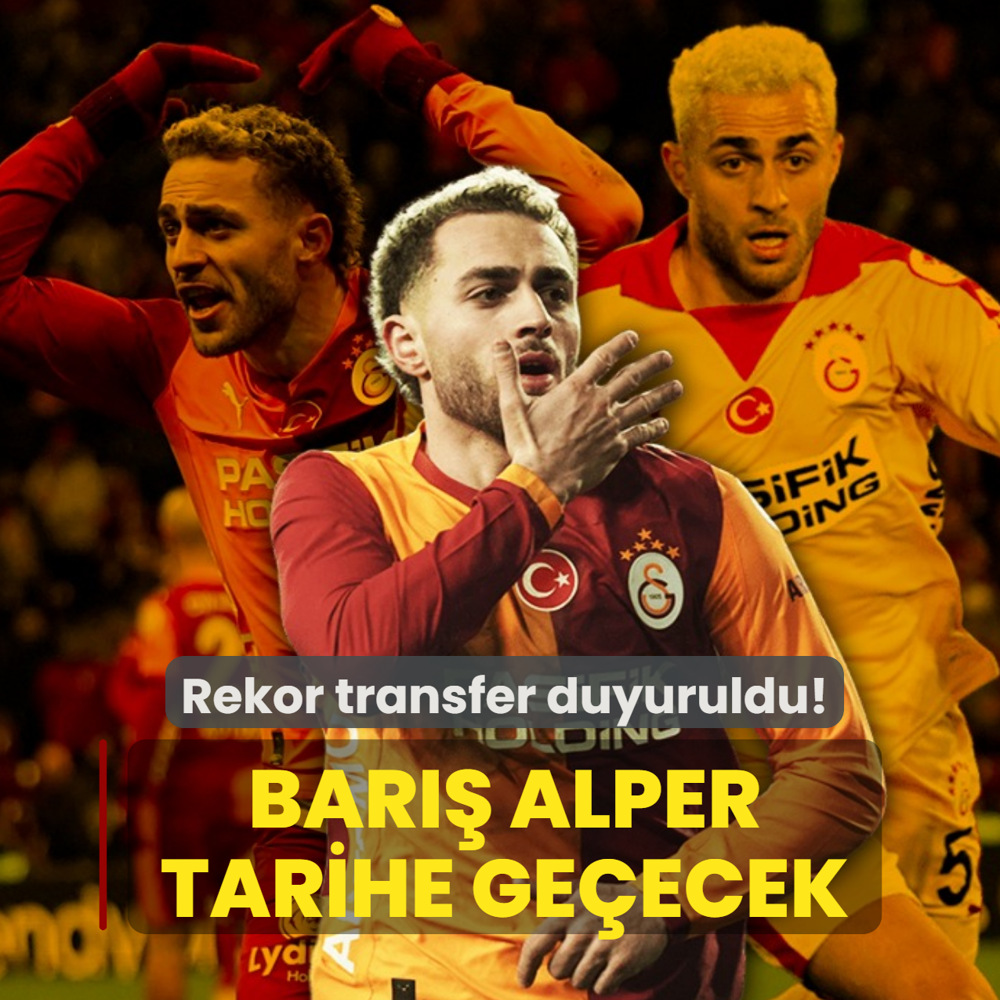 Rekor transfer duyuruldu! Bar�� Alper Y�lmaz tarihe ge�ecek