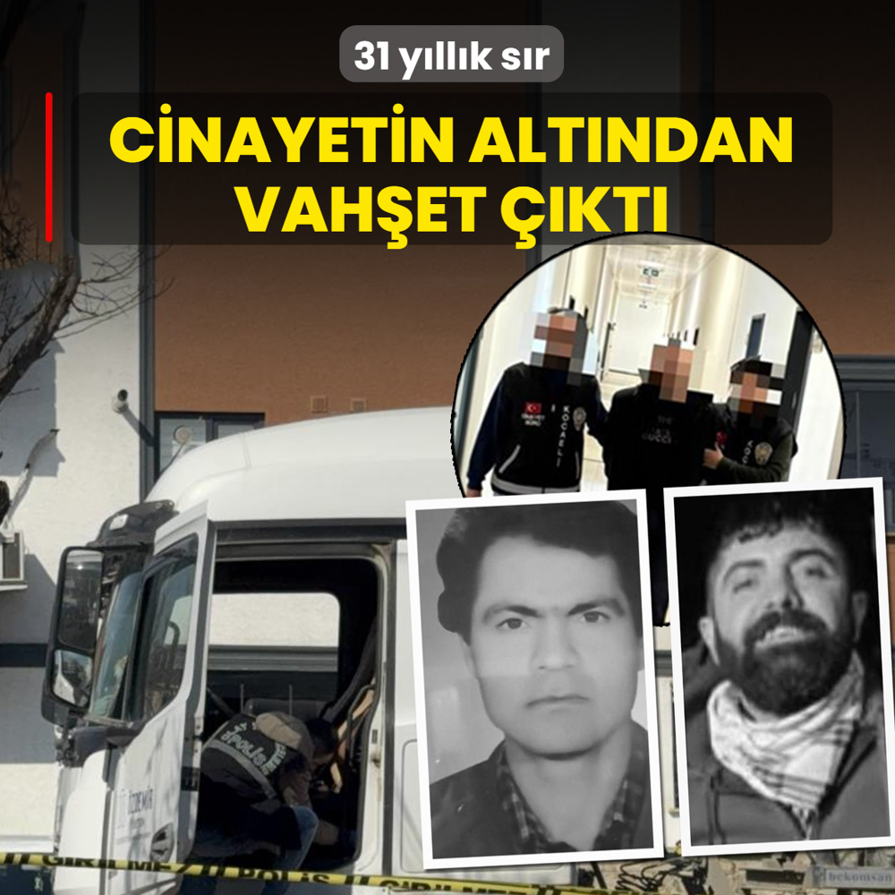 31 y�ll�k s�r! Cinayetin alt�ndan vah�et ��kt�
