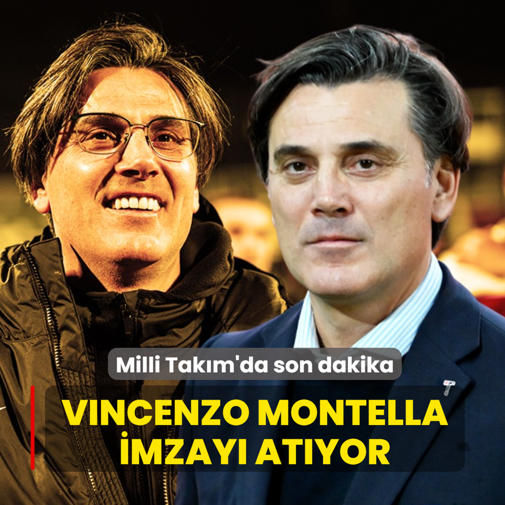 A Milli Tak�m'da son dakika! Vincenzo Montella resmen imzay� at�yor