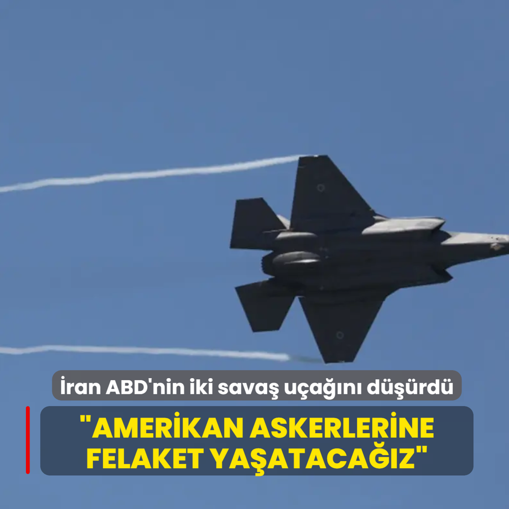 �ran ABD'nin iki sava� u�a��n� d���rd�! �Amerikan askerlerine felaket ya�ataca��z�