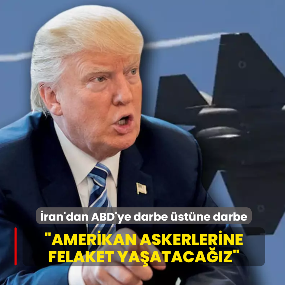 �ran'dan ABD'ye darbe �st�ne darbe! �Amerikan askerlerine felaket ya�ataca��z�