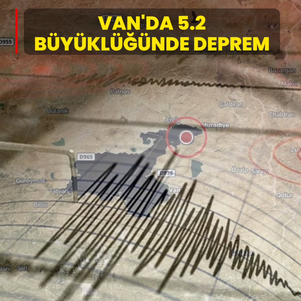 Van'da 5.2 b�y�kl���nde deprem