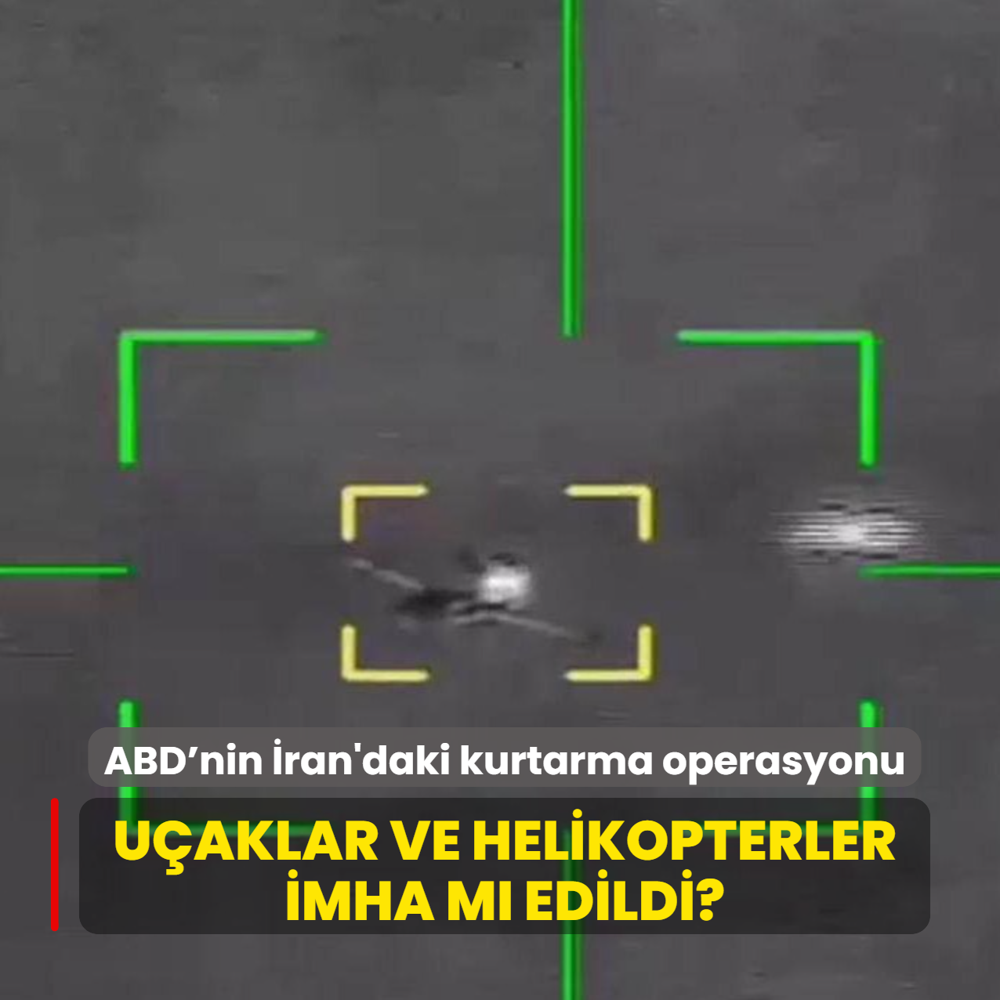 ABD'nin �ran'daki kurtarma operasyonu.... U�aklar ve helikopterler imha m� edildi?