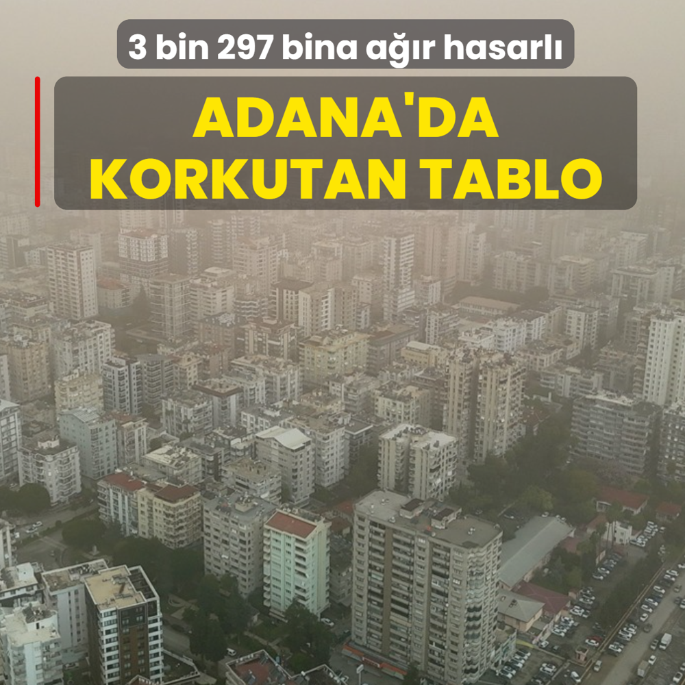 3 bin 297 bina a��r hasarl�