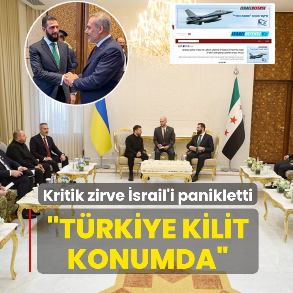 Kritik zirve �srail'i panikletti: T�rkiye kilit konumda