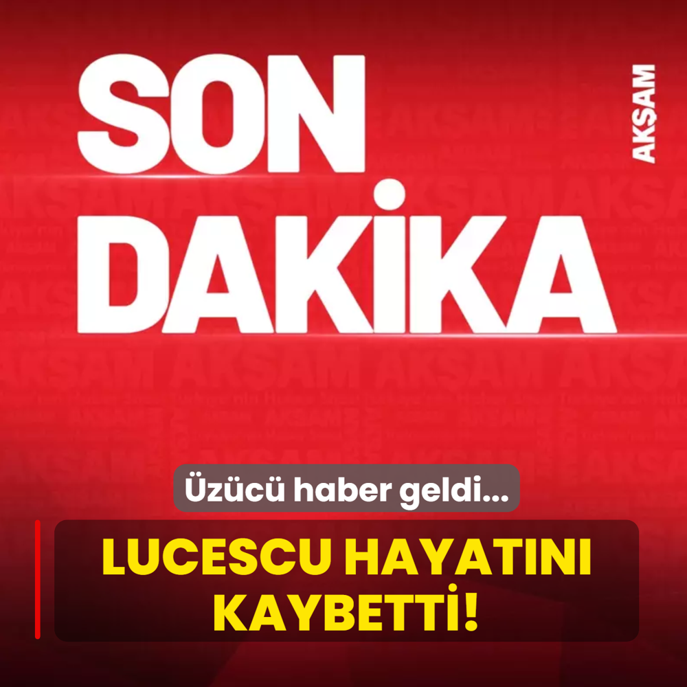 Lucescu hayat�n� kaybetti! �z�c� haber geldi...