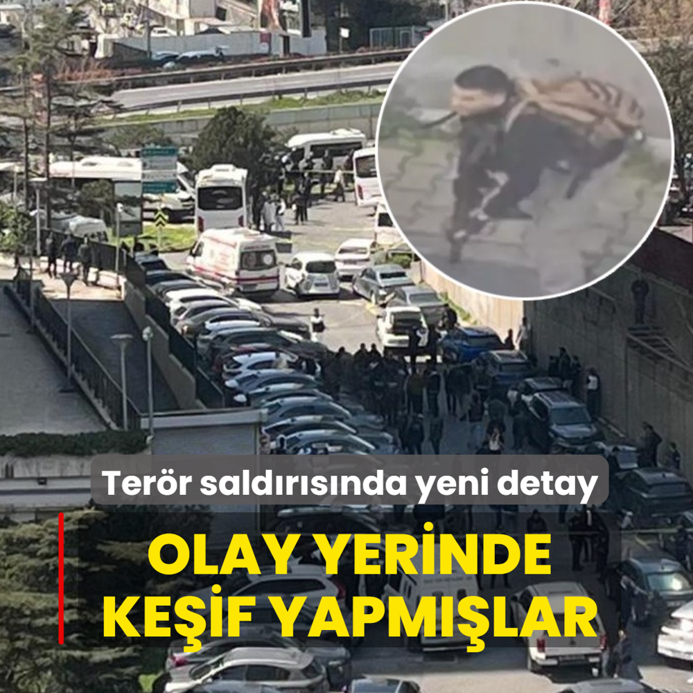 Be�ikta�'taki ter�r sald�r�s�nda yeni detay: Ter�ristler olay yerinde ke�if yapm��