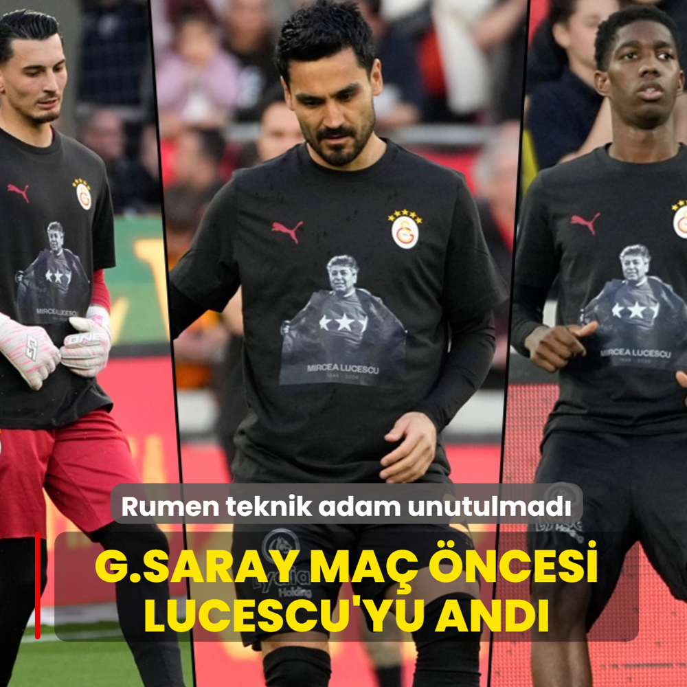 Hayat�n� kaybetmi�ti! Galatasaray ma� �ncesi Mircea Lucescu'yu and�