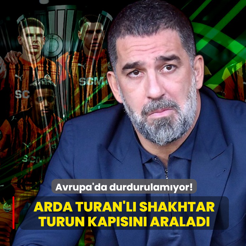 Avrupa'da durdurulam�yor! Arda Turan'l� Shakhtar turun kap�s�n� aralad�