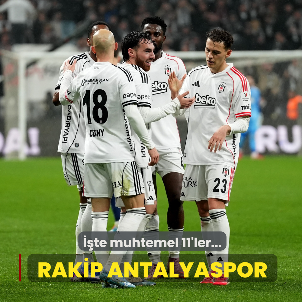 Be�ikta�'�n konu�u Antalyaspor! ��te muhtemel 11'ler...