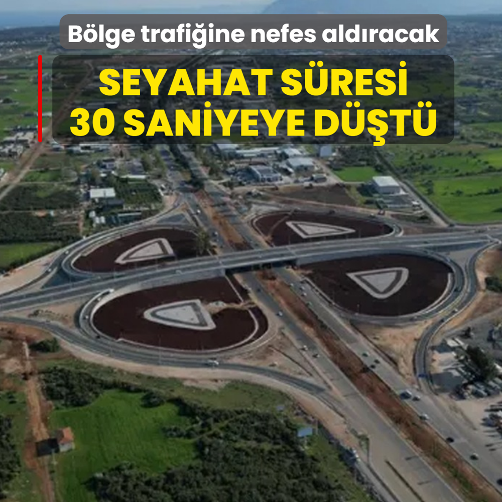 B�lge trafi�ine nefes ald�racak proje! Seyahat s�resi 30 saniyeye d��t�