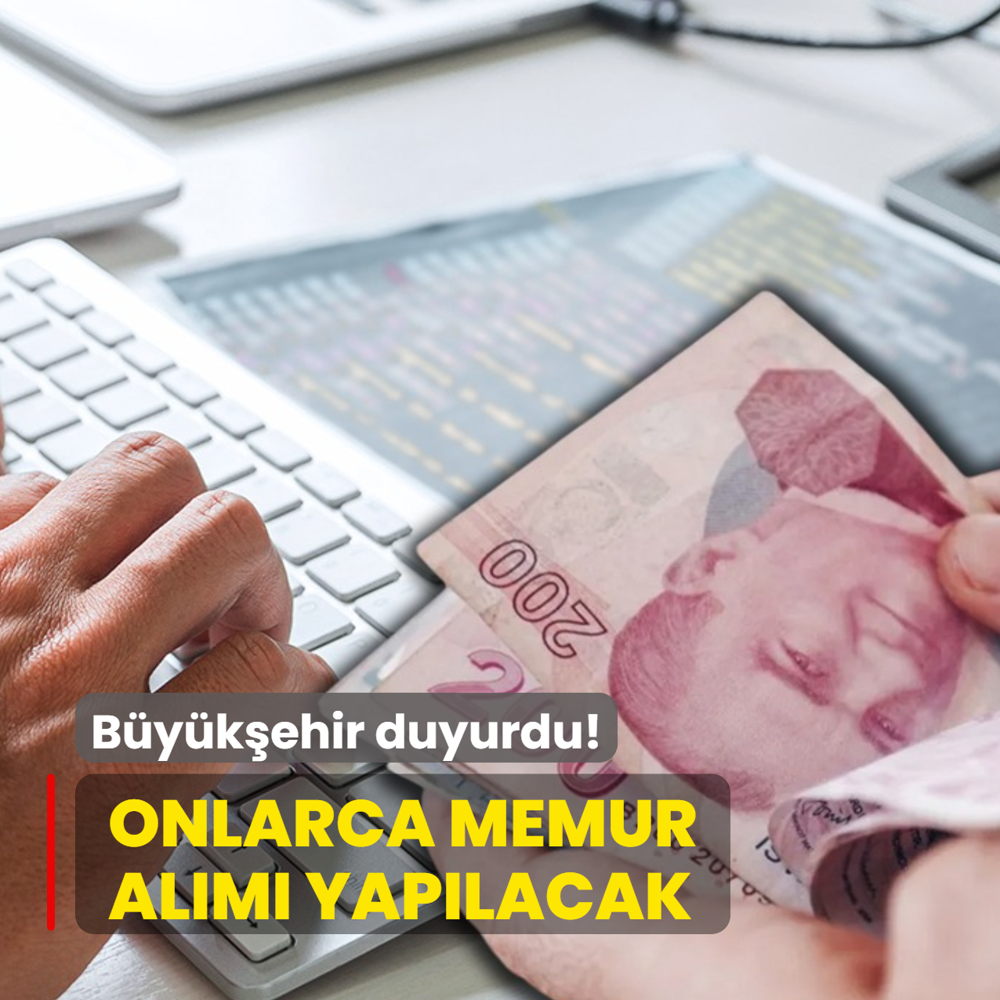 B�y�k�ehir duyurdu: Onlarca memur al�m� yap�lacak! 60-70 KPSS puan� yetiyor...