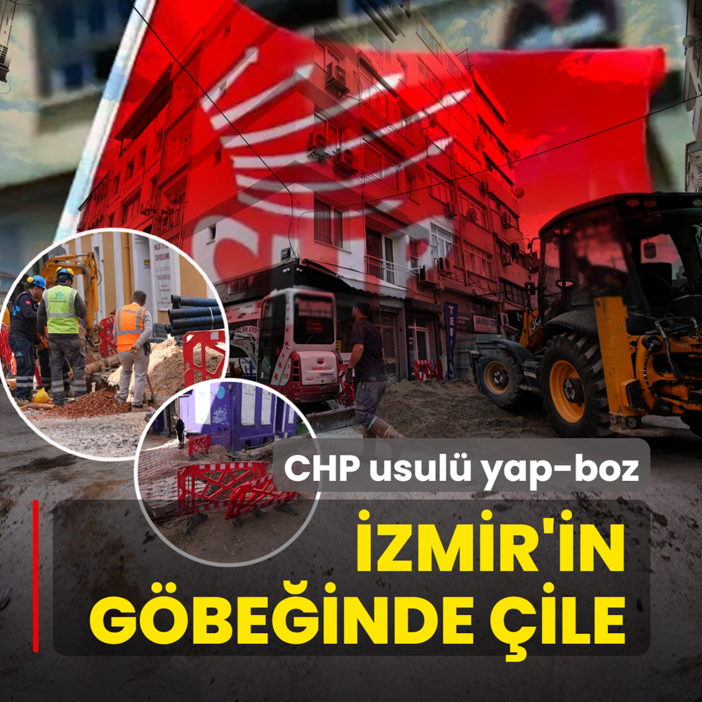 CHP usul� yap-boz! �zmir'in g�be�inde �ile