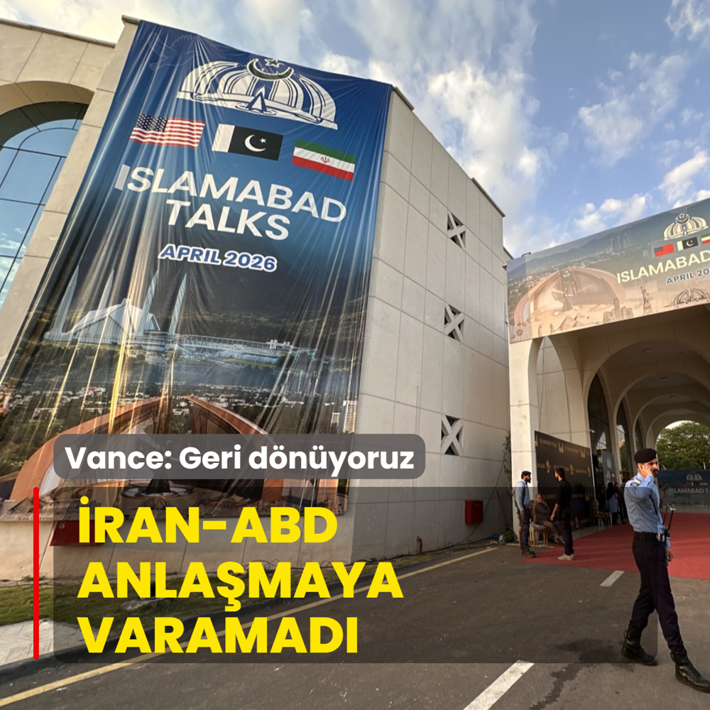 �ran-ABD anla�maya varamad�! Vance: Geri d�n�yoruz