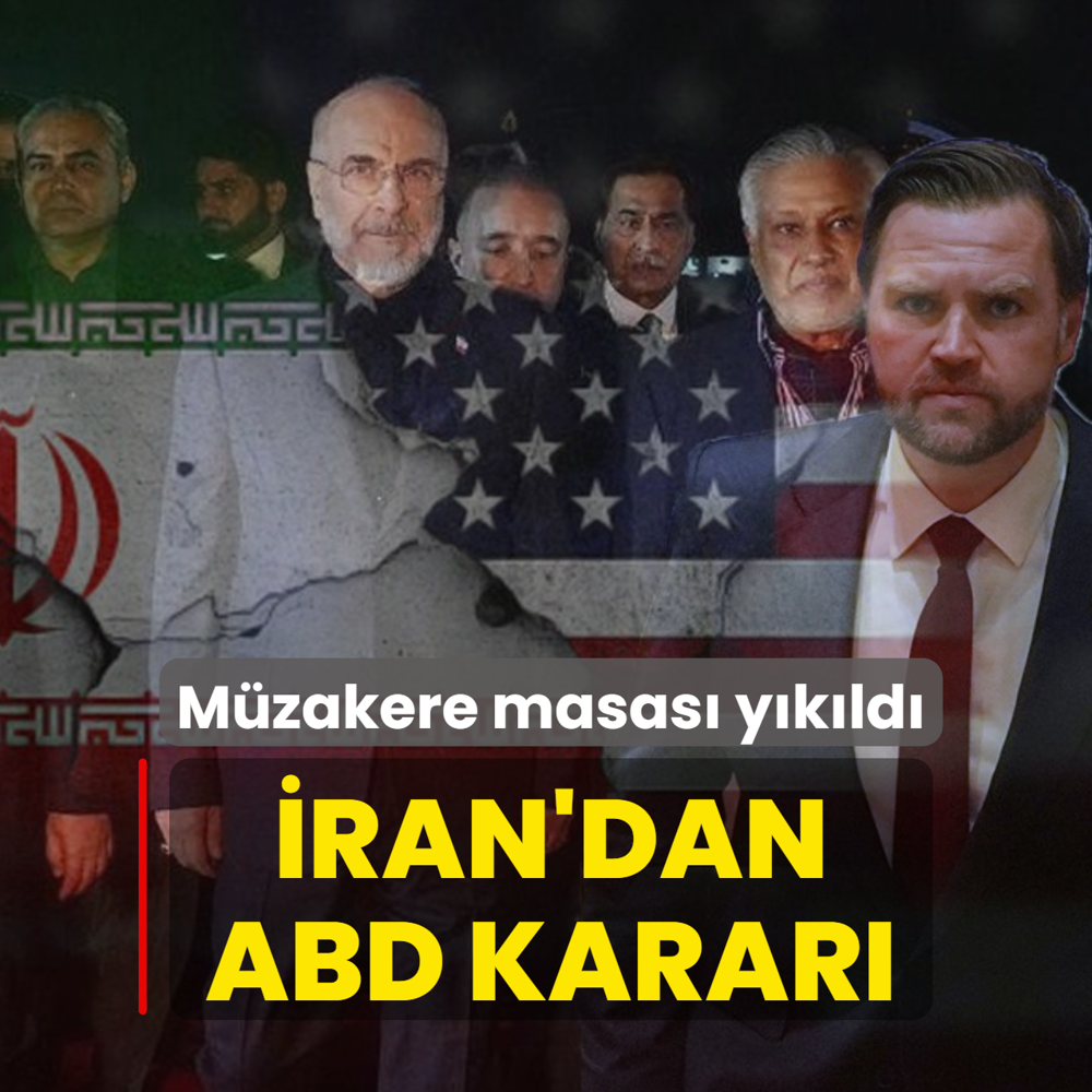 M�zakere masas� y�k�ld�! �ran'dan ABD karar�
