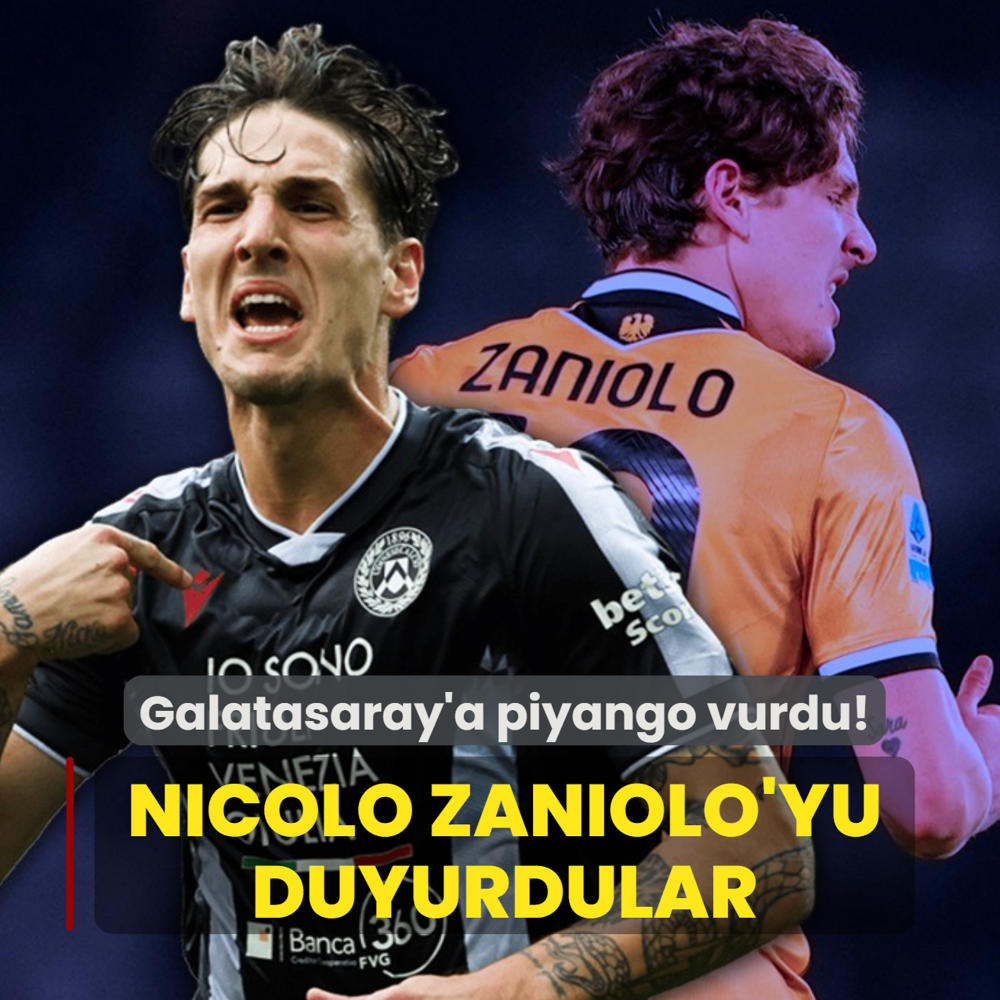 Nicolo Zaniolo'yu duyurdular! Galatasaray'a piyango vurdu: ��te kasaya girecek olan rakam...