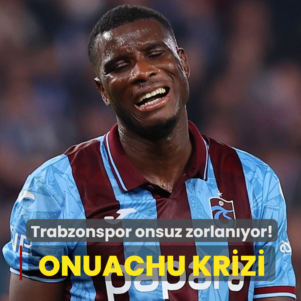 Paul Onuachu krizi! Trabzonspor o yokken zorlan�yor