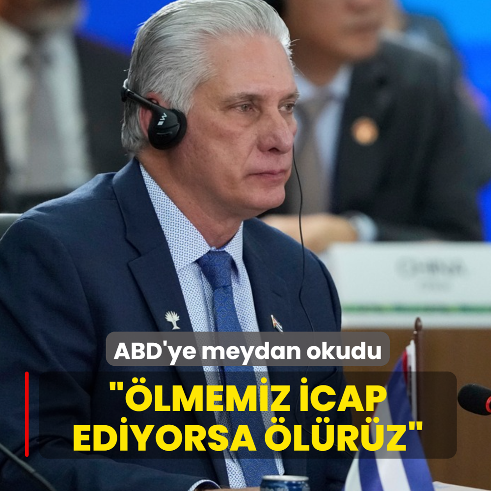 ABD'ye meydan okudu: �lmemiz icap ediyorsa �l�r�z