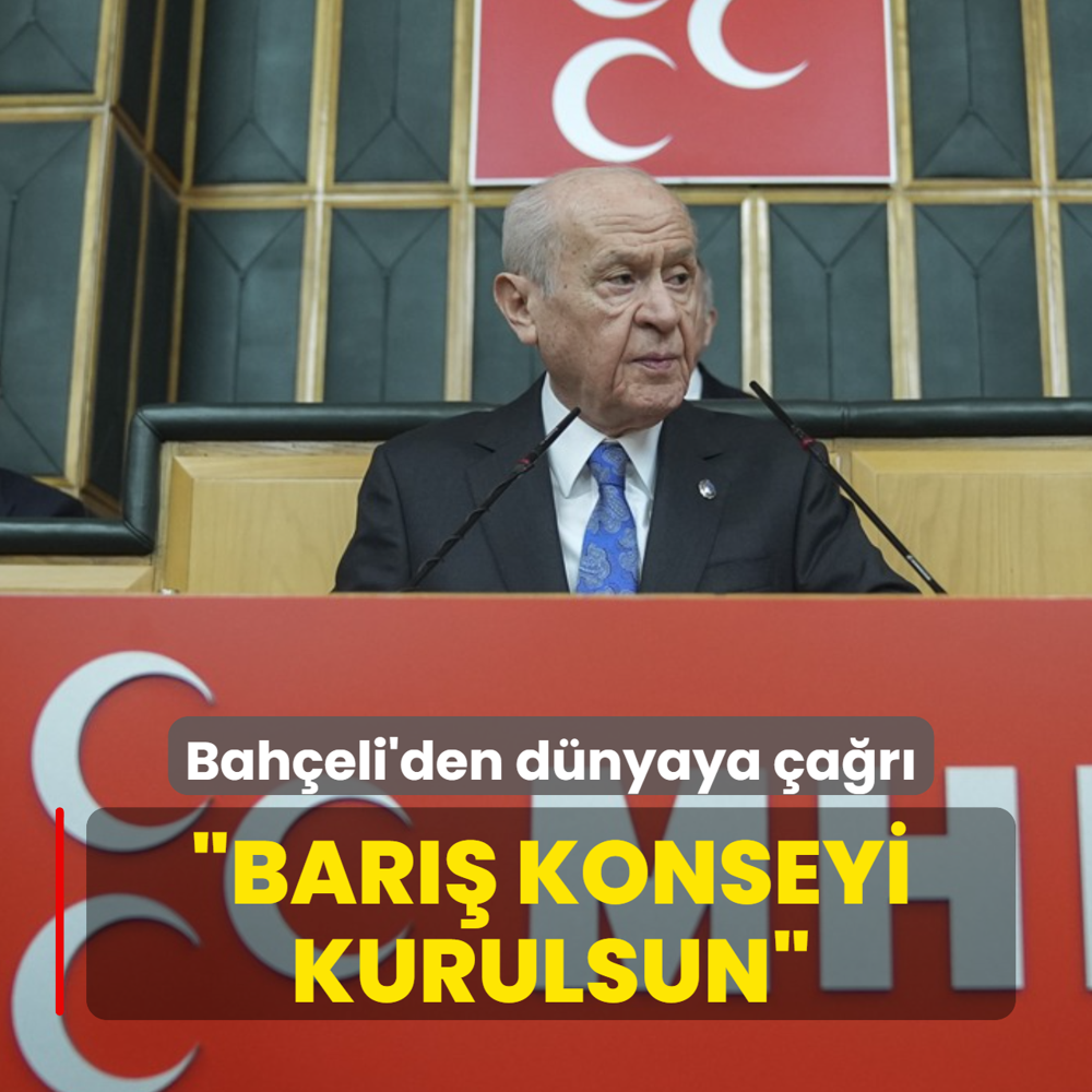Bah�eli'den d�nyaya �a�r�: Bar�� Konseyi kurulsun