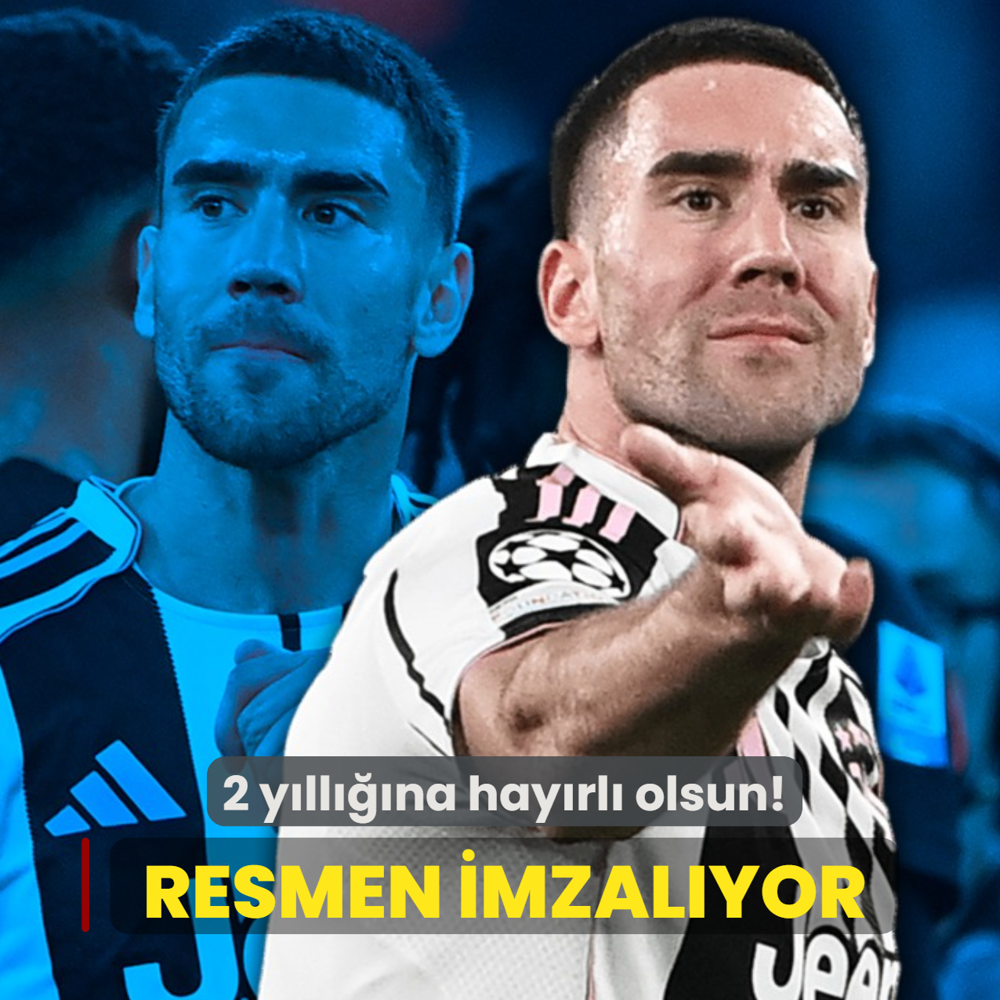 Dusan Vlahovic resmen imzal�yor! 2 y�ll���na hay�rl� olsun