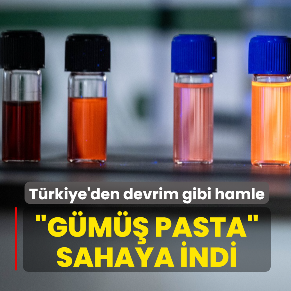 T�rkiye'den devrim gibi hamle: �G�m�� pasta� sahaya indi