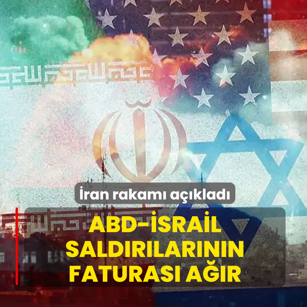 ABD-�srail sald�r�lar�n�n faturas� ortaya ��kt�! �ran rakam� a��klad�