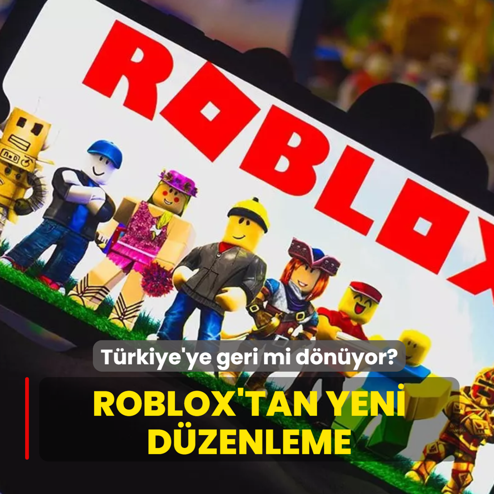 Eri�im engeli sonras� Roblox'tan yeni d�zenleme! �ocuk hesaplar� tamamen de�i�iyor