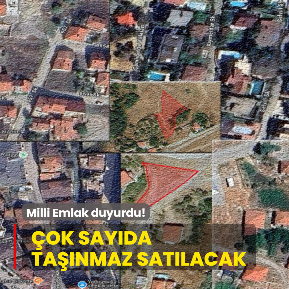Milli Emlak duyurdu: �stanbul ve Ankara'da �ok say�da ta��nmaz sat�lacak! Yeti�en al�yor...
