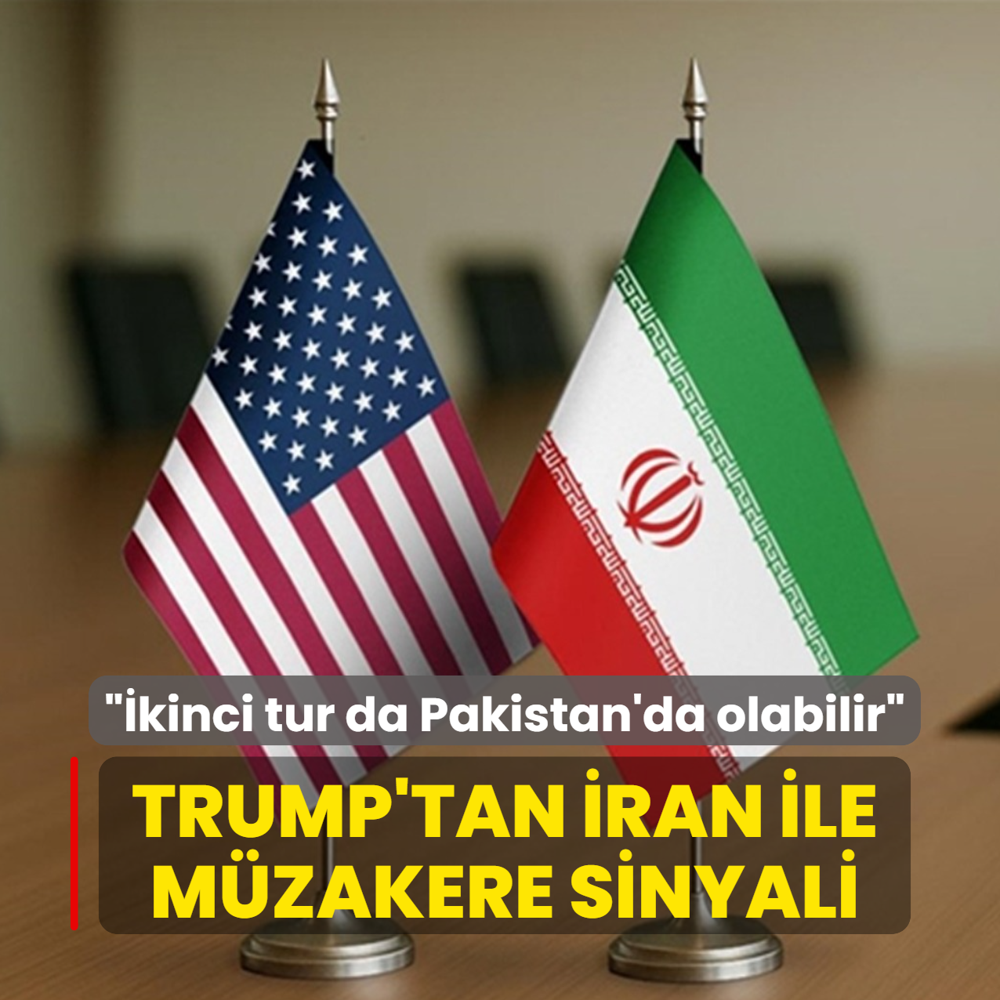 Trump'tan �ran ile m�zakere sinyali: �kinci tur Pakistan'da olabilir