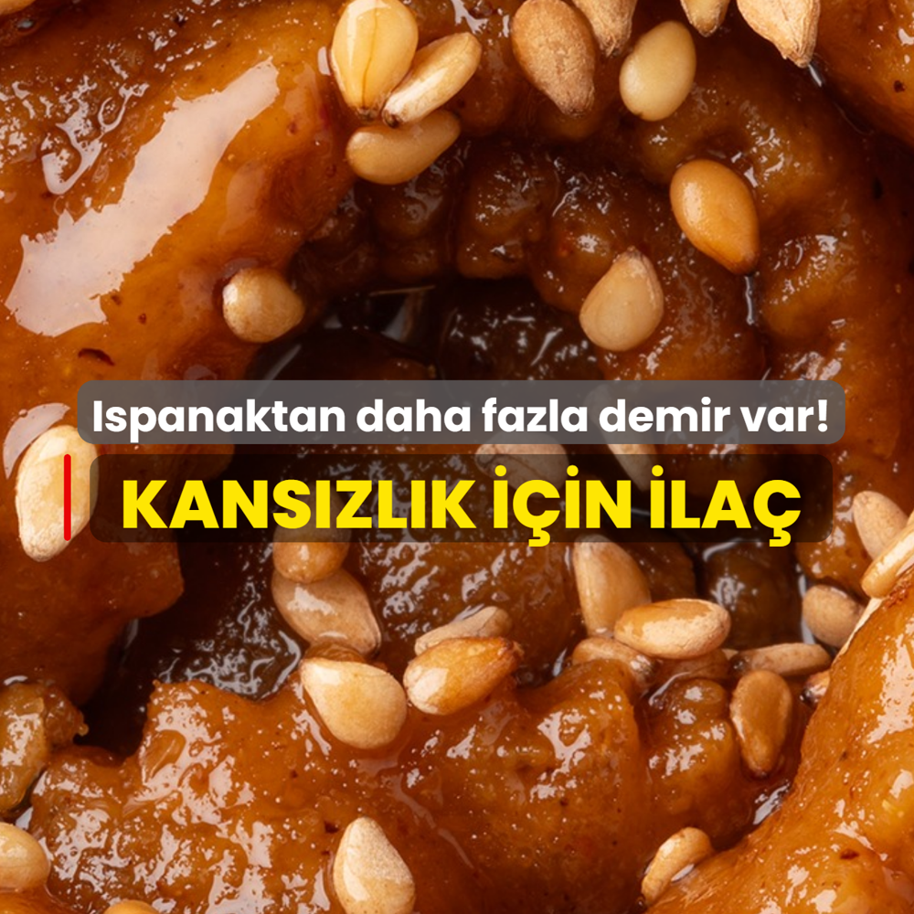 Ispanaktan 10 kat fazla demir var! Kimse y�z�ne bakm�yordu ama kans�zl�k i�in ila�