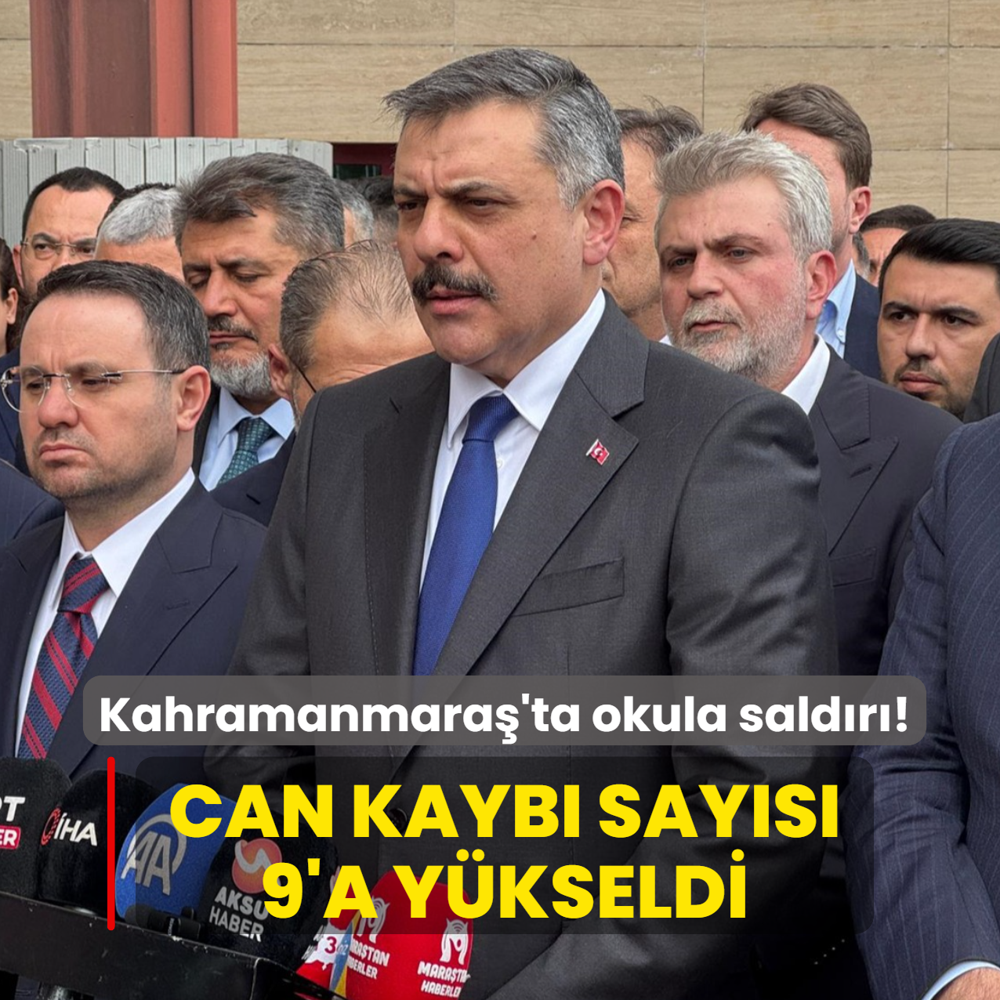 Kahramanmara�'ta okula sald�r�! Can kayb� 9'a y�kseldi