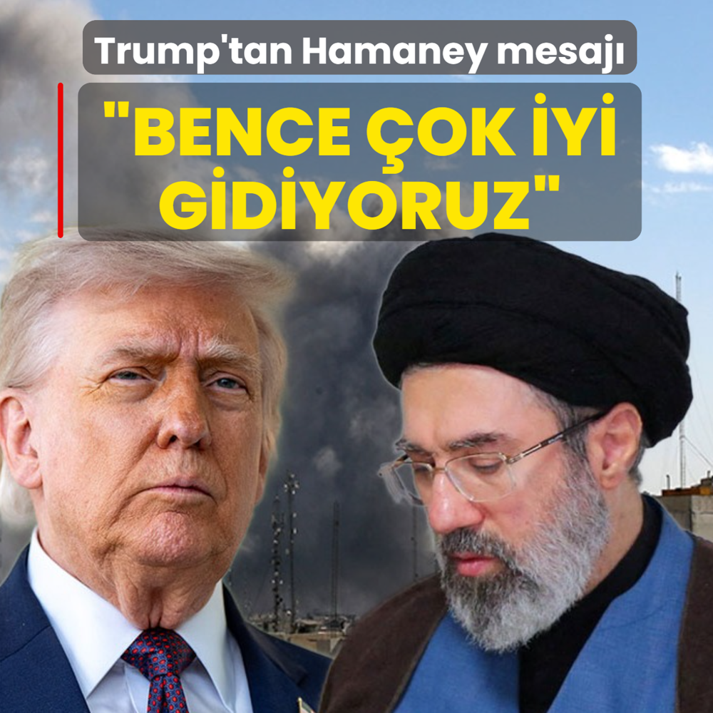 Trump'tan M�cteba Hamaney mesaj�: �Ger�ekten yeni bir rejim ve bence �ok iyi gidiyoruz�